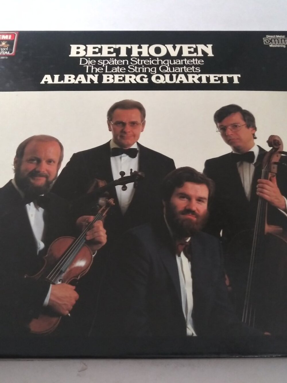Alban Berg Quartett Beethoven: The Late Strings NM DMM 4xLP Set 1985 AUDIOPHILE